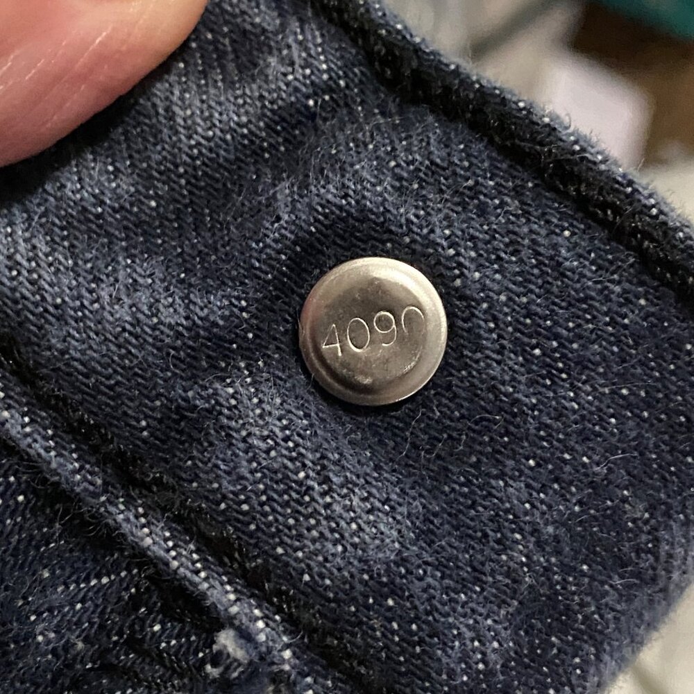 Levi's Vintage Wide Patch 501 Button Fly Original Straight Fit Faded Black Jeans - Picture 9 of 16